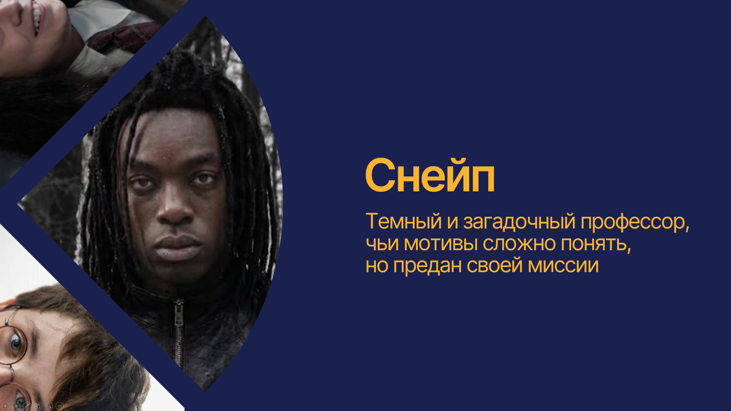 Превью шаблона Harry